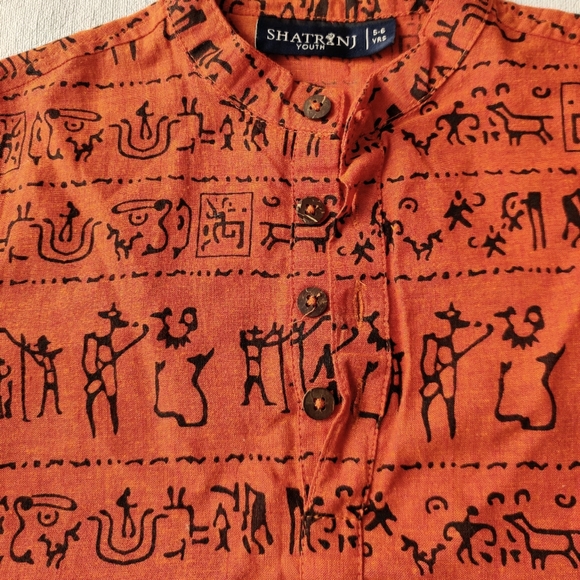 Toddler boy kurta Indian/ethnic wear - Picture 3 of 5